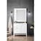 James Martin Vanities Addison 36in Single Vanity, Glossy White w/ 3 CM Carrara White Top E444-V36-GW-3CAR - alternate 3
